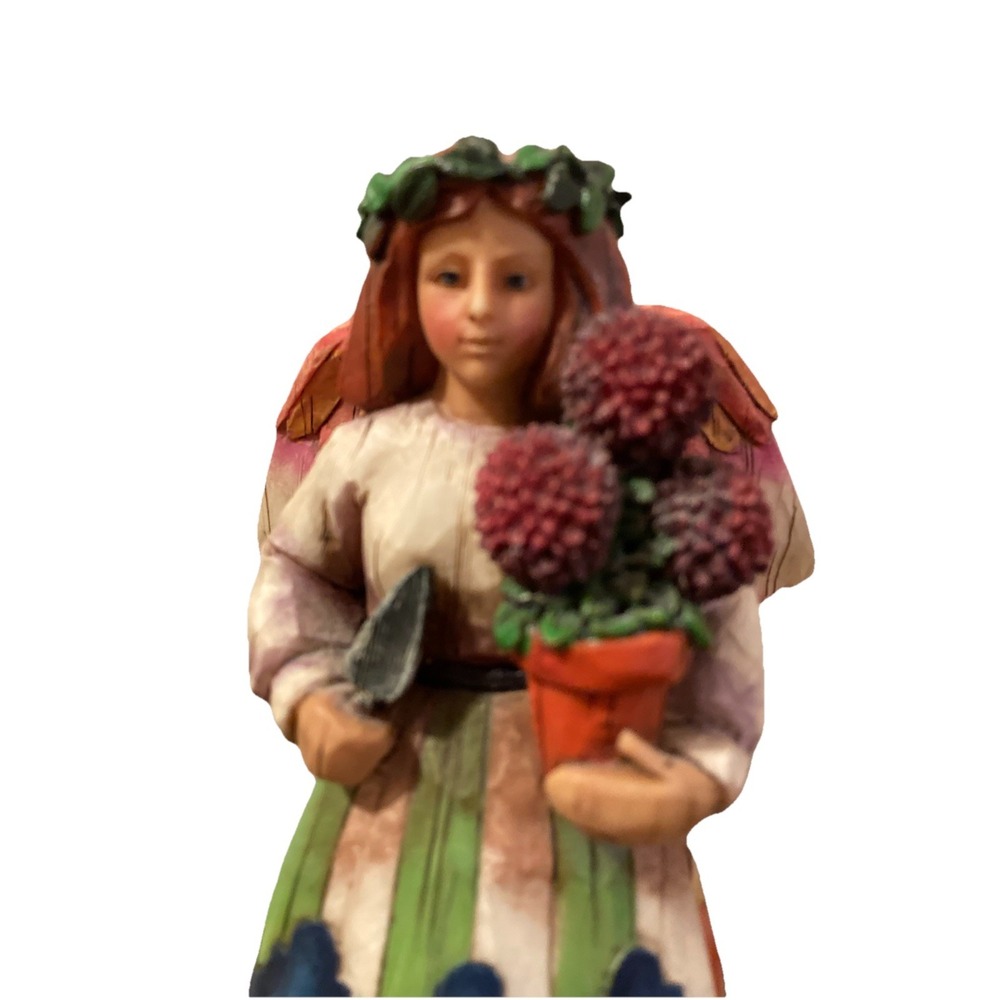 Jim Shore 2002 Angel of Persistence Gardening Figurine #108920 Heartwood‎ Creek - Picture 2 of 7